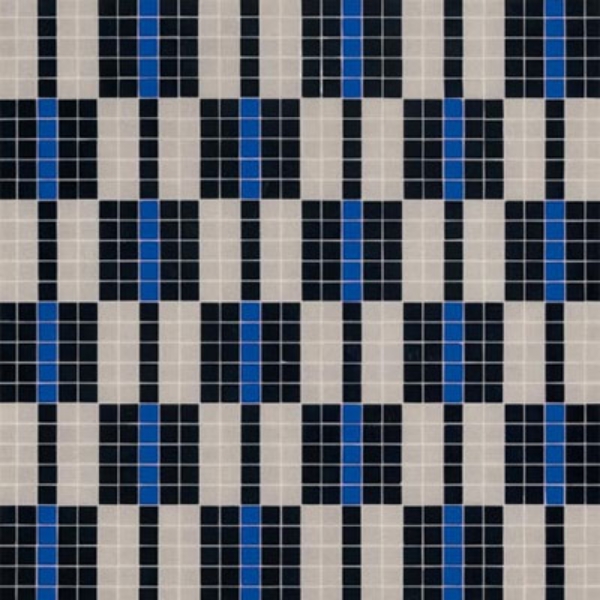 Picture of Bisazza Mosaico - Decori 20 - Alternance Bleue