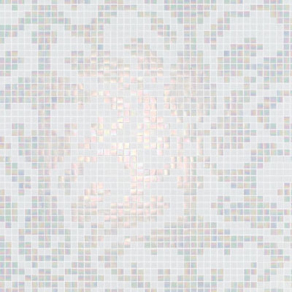 Picture of Bisazza Mosaico - Decori 20 - Damasco Bianco