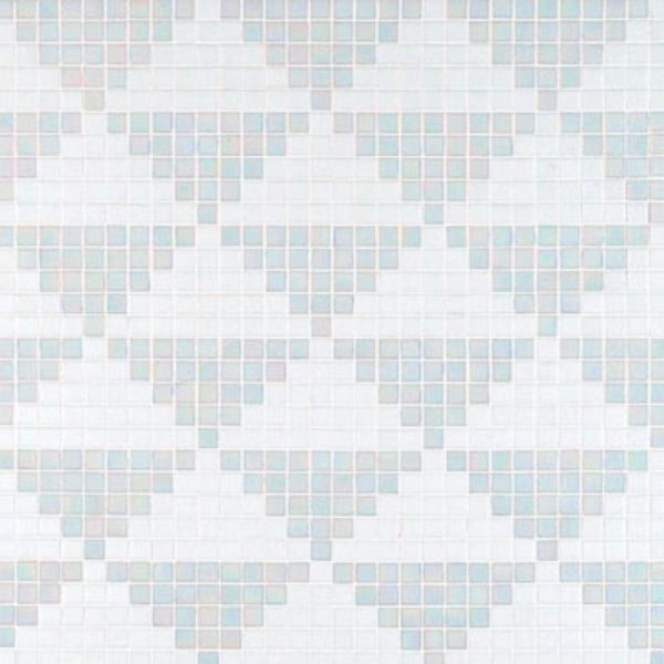 Picture of Bisazza Mosaico - Decori 20 - Giza Bianco