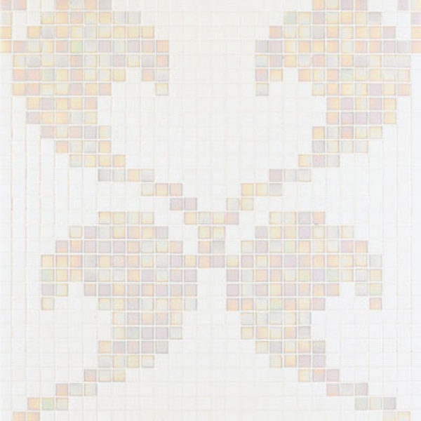 Picture of Bisazza Mosaico - Decori 20 - Hearts White