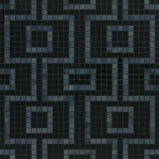 Picture of Bisazza Mosaico - Decori 20 - Labirinto Nero