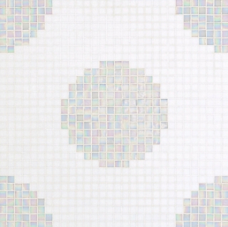 Picture of Bisazza Mosaico - Decori 20 - Pois Bianchi
