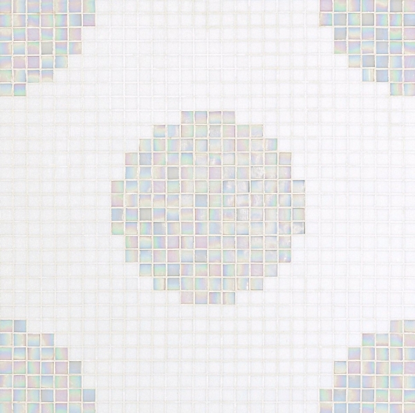 Picture of Bisazza Mosaico - Decori 20 - Pois Bianchi