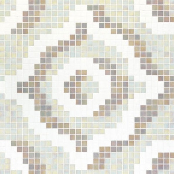 Picture of Bisazza Mosaico - Decori 20 - Velvet White
