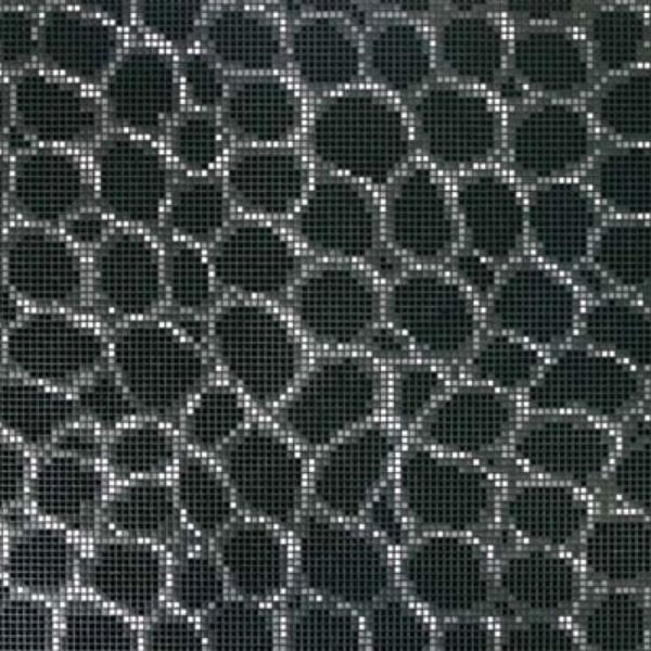 Picture of Bisazza Mosaico - Decori Opus Romano - Crocodile Black