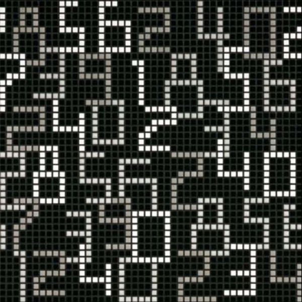 Picture of Bisazza Mosaico - Decori Opus Romano - Data Black