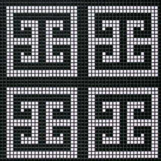 Picture of Bisazza Mosaico - Decori Opus Romano - Key White