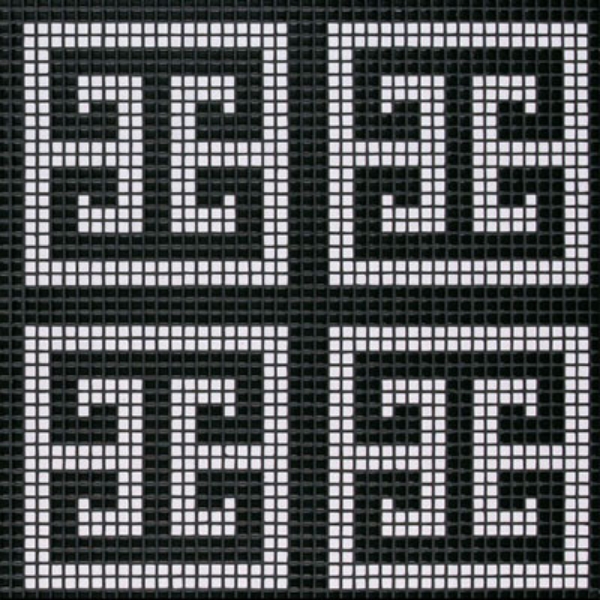 Picture of Bisazza Mosaico - Decori Opus Romano - Key White