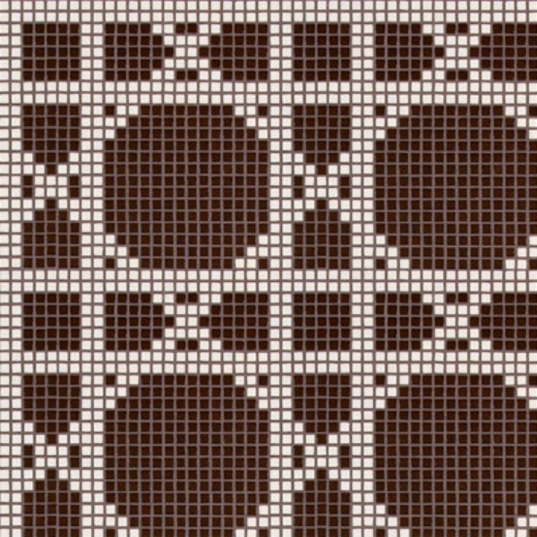 Picture of Bisazza Mosaico - Decori Opus Romano - Vienna Marrone