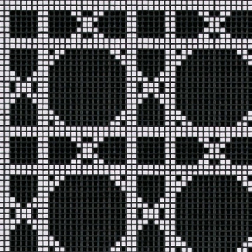 Picture of Bisazza Mosaico - Decori Opus Romano - Vienna Nero