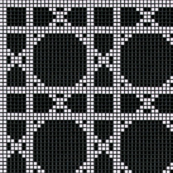 Picture of Bisazza Mosaico - Decori Opus Romano - Vienna Nero