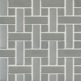 Picture of Daltile - Metallica Mosaics Random Mosaic Brushed Stainless Steel