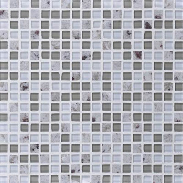 Picture of Daltile - Granite Radiance Mosaic Kashmir White Blend