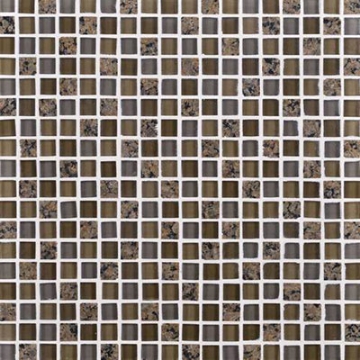 Picture of Daltile - Granite Radiance Mosaic Tropical Brown Blend