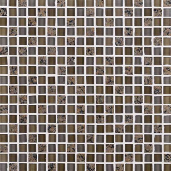 Picture of Daltile - Granite Radiance Mosaic Tropical Brown Blend