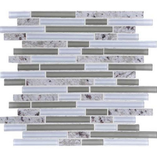 Picture of Daltile - Granite Radiance Random Linear Kashmir White Blend