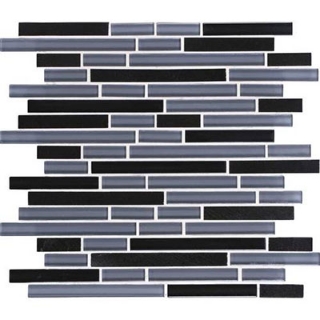 Picture of Daltile - Granite Radiance Random Linear Absolute Black Blend
