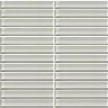 Picture of Daltile - Color Wave Classic Colors Mosaic 1 x 6 Feather White