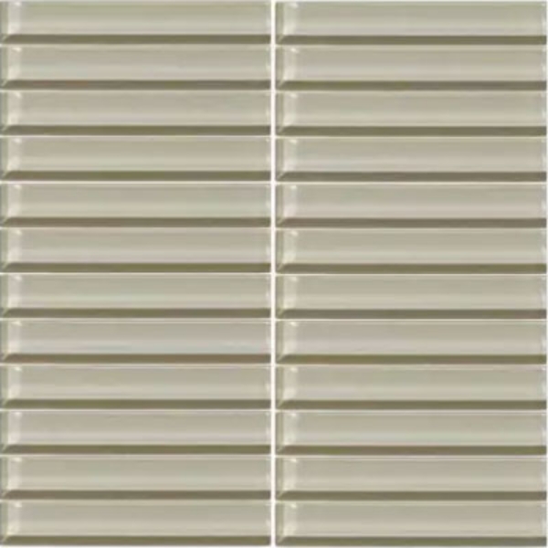 Picture of Daltile - Color Wave Classic Colors Mosaic 1 x 6 Silver Mink