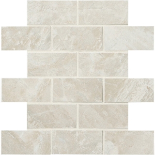 Picture of American Olean - Mirasol Brick Joint Mosaic Silver Marble 2