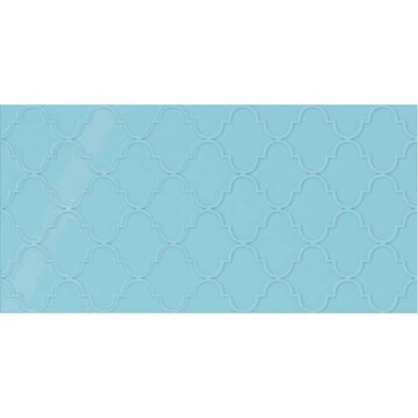 Picture of Daltile - Showscape Arabesque Crisp Blue