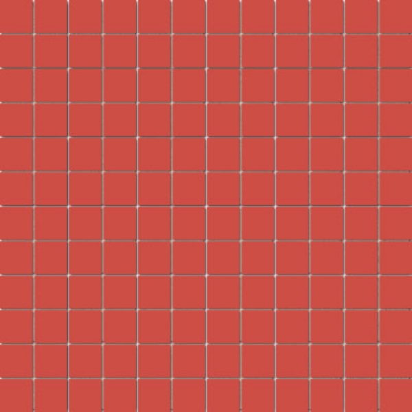 Picture of American Olean - Unglazed Porcelain Mosaics Clearface 1 x 1 Red
