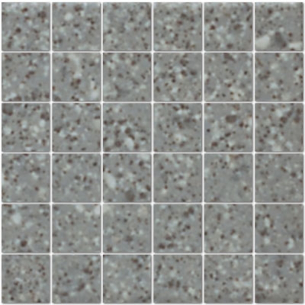 Picture of American Olean - Unglazed Porcelain Mosaics Clearface 2 x 2 Storm Gray Speckle