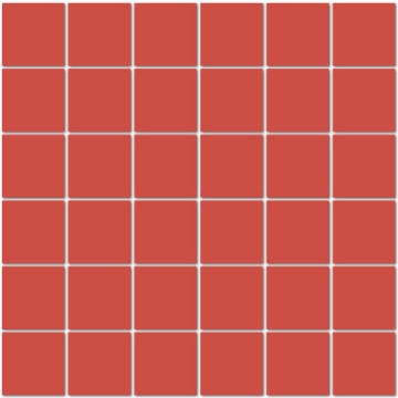 Picture of American Olean - Unglazed Porcelain Mosaics Clearface 2 x 2 Red