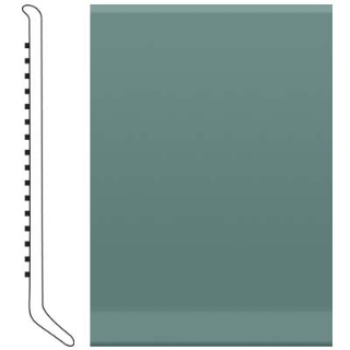 Picture of Roppe - Pinnacle Rubber Wall Base 2 1/2 (Cove Base) Hunter Green
