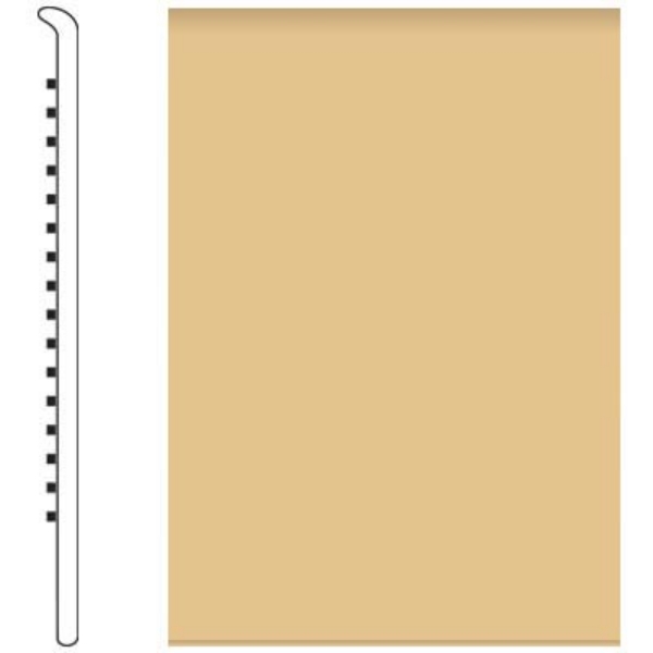 Picture of Roppe - Pinnacle Rubber Wall Base 4 1/2 (No Toe Base) Harvest Yellow