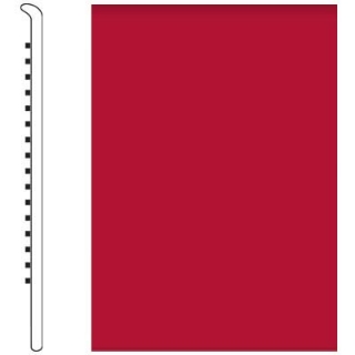 Picture of Roppe - Pinnacle Rubber Wall Base 6 (No Toe Base) Red