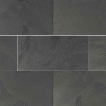 Picture of MS International - Slate and Quartzite 16 x 24 Montauk Black