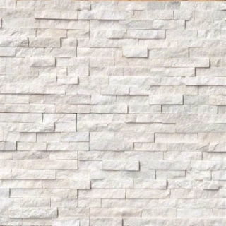 Picture of MS International - RockMount Stacked Stone Panels 6 X 24 Arctic White