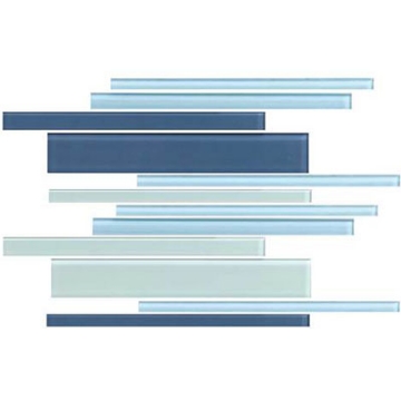 Picture of Daltile - Color Wave Classic Blends Mosaic 12 x 18 Winter Blues
