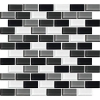Picture of Daltile - Color Wave Classic Blends Mosaic 1 X 2 Evening Mixer
