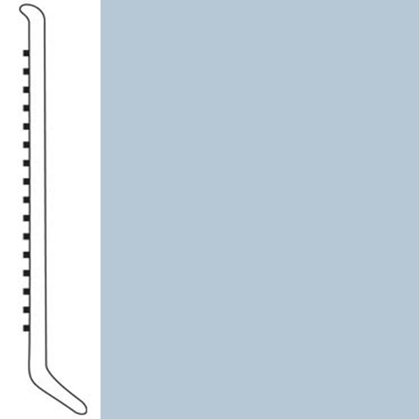 Picture of Roppe - Pinnacle Rubber Wall Base 2 1/2 (Cove Base) Peaceful Blue