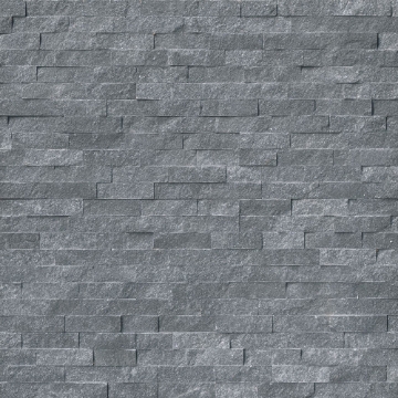 Picture of MS International - RockMount Stacked Stone Panels 6 X 24 Cosmic Black