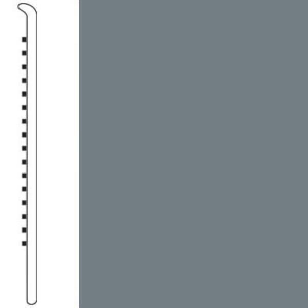 Picture of Roppe - Pinnacle Rubber Wall Base 6 (No Toe Base) Deep Fog