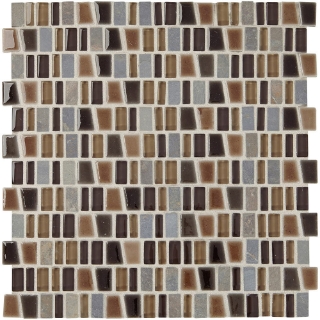 Picture of Marazzi - Midpark Mosaics Random Trapezoid Bark