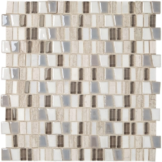 Picture of Marazzi - Midpark Mosaics Random Trapezoid Rainstorm