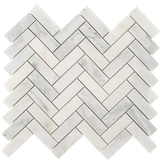 Picture of SOHO Studio Corp - Asian Statuary Mosaic Herringbone 1 x 3 Herringbone