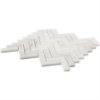 Picture of SOHO Studio Corp - Asian Statuary Mosaic Herringbone 1 x 3 Herringbone