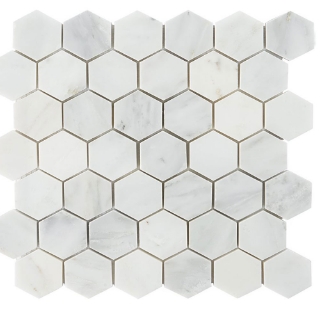 Picture of SOHO Studio Corp - Asian Statuary Mosaic Hexagon Hexagon