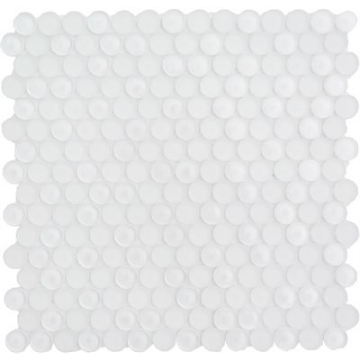Picture of SOHO Studio Corp - Crystal Mosaic Circles Super White