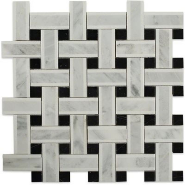Picture of SOHO Studio Corp - Lattice White Thassos Light Gray Black