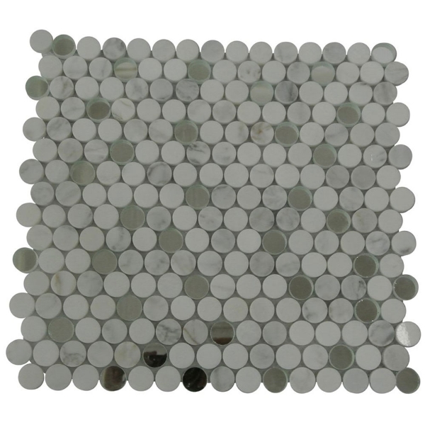 Picture of SOHO Studio Corp - Vision Circles Carrara & Thassos with Mirror