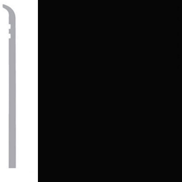 Picture of Burke - Burkebase Type TV Wall Base 1/8 Toeless 4 Black