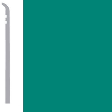 Picture of Burke - Burkebase Type TV Wall Base .080 Toeless 4 Light Teal