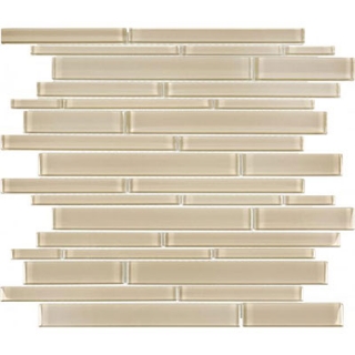 Picture of Chesapeake Flooring - Essentials Glass Mosaic Random Strip Earth