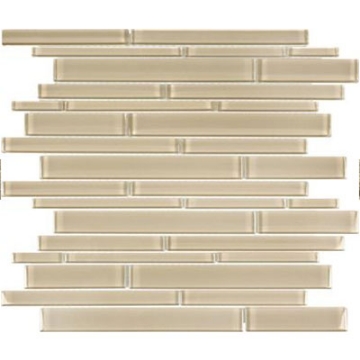 Picture of Chesapeake Flooring - Essentials Glass Mosaic Random Strip Sand